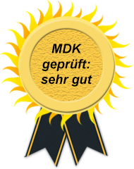 Bewertet vom MDK mit der Note 'sehr gut'